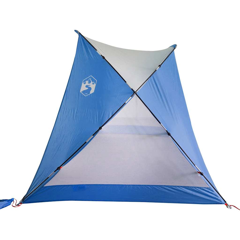 vidaXL Namiot plażowy, niebieski, 274x178x170/148 cm, poliester 185T