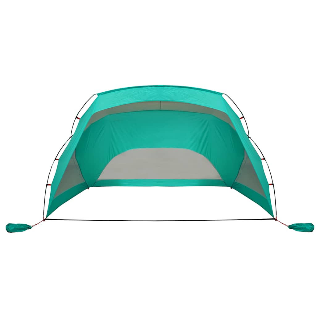 vidaXL Namiot plażowy, zielony, 274x178x170/148 cm, poliester 185T