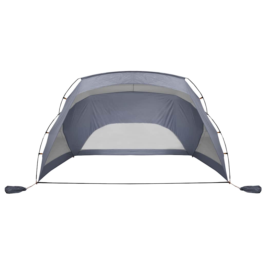 vidaXL Namiot plażowy, szary, 274x178x170/148 cm, poliester 185T