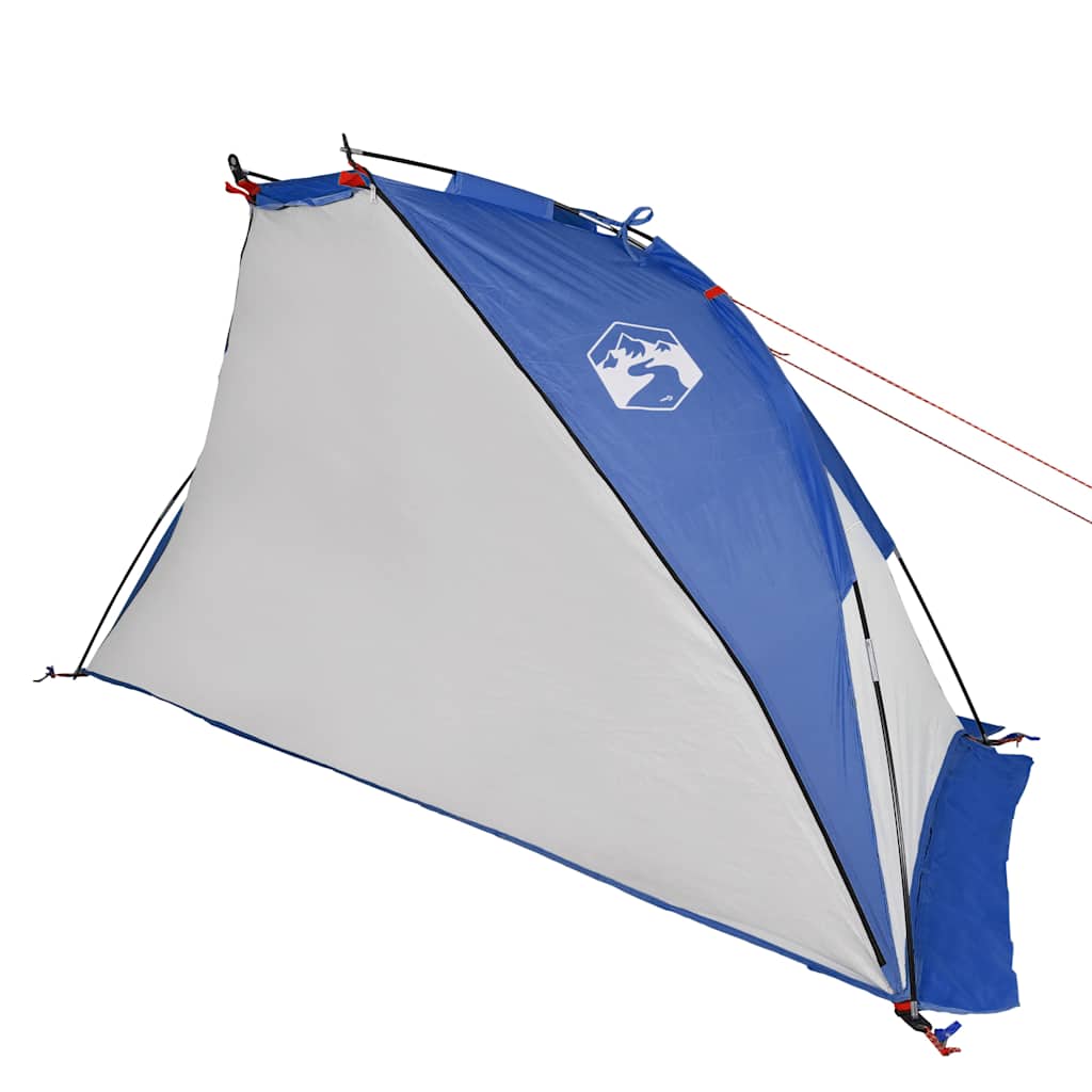 vidaXL Namiot plażowy, niebieski, 268x223x125 cm, poliester 185T