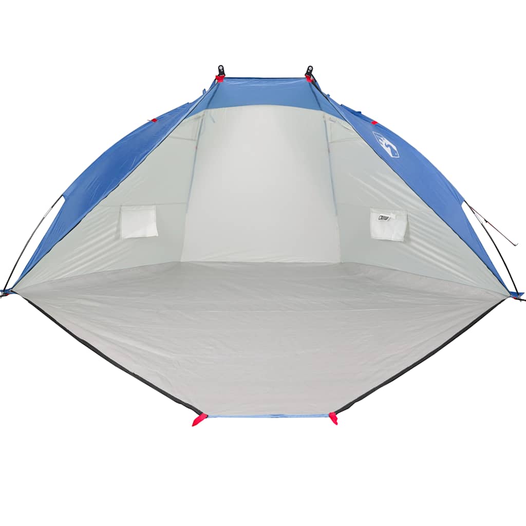 vidaXL Namiot plażowy, niebieski, 268x223x125 cm, poliester 185T