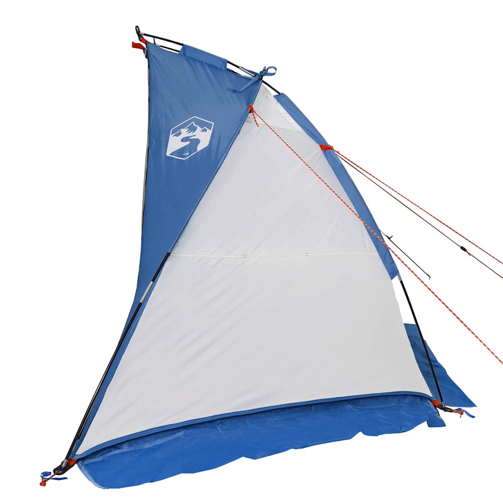 vidaXL Namiot plażowy, niebieski, 268x223x125 cm, poliester 185T