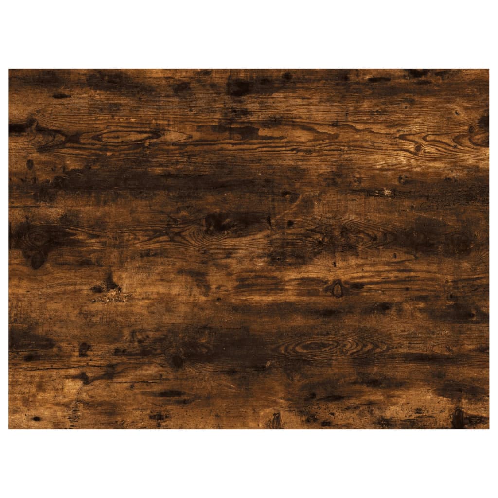 vidaXL Półki ścienne, 4 szt., przydymiony dąb, 40x30x1,5 cm