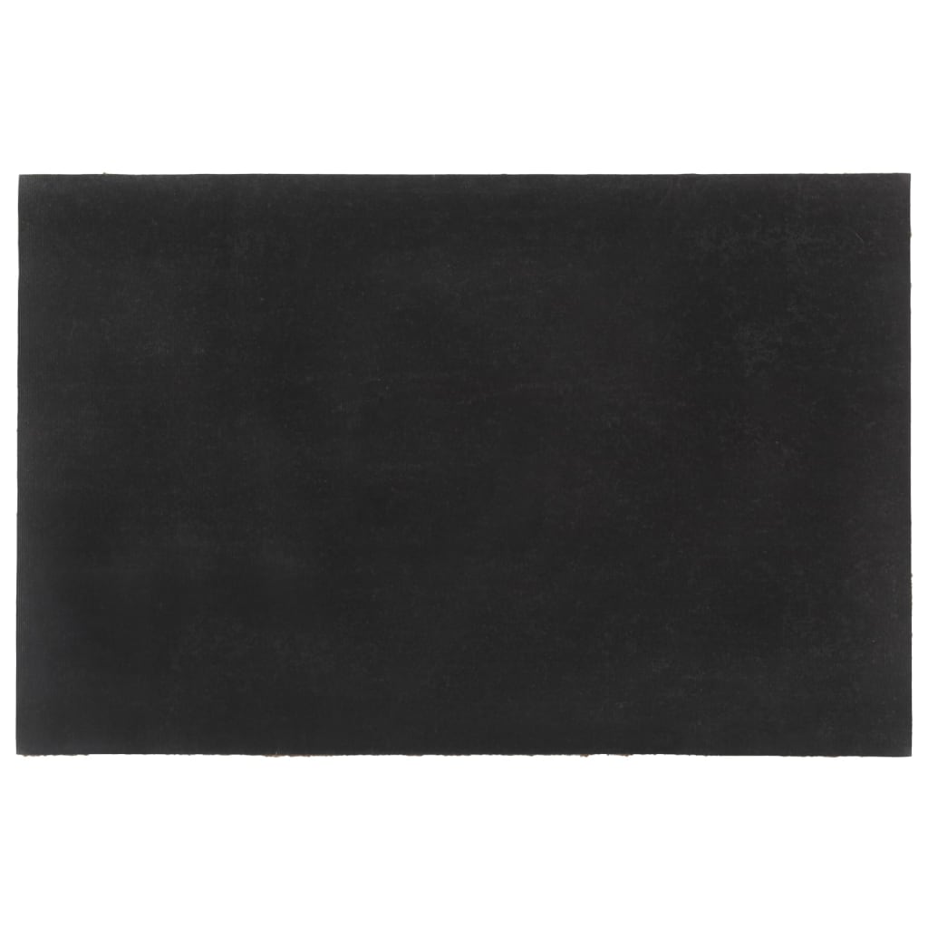 vidaXL Wycieraczka, naturalna, 65x100 cm, włókno kokosowe, tuftowana