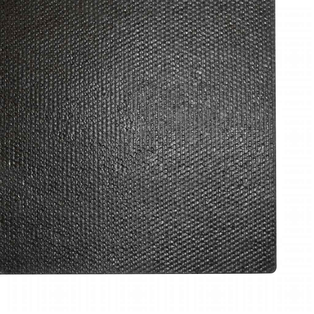 vidaXL Wycieraczki, 2 szt., czarne, 40x60 cm, włókno kokosowe