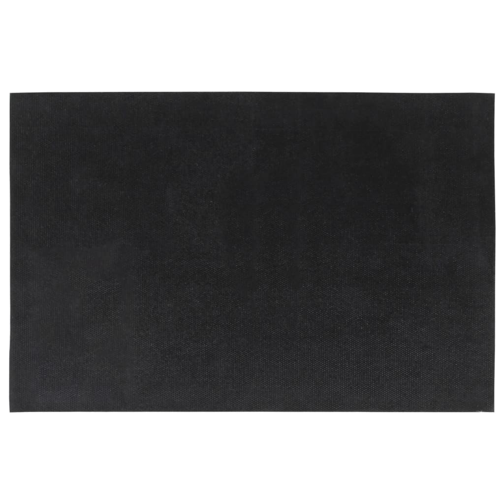 vidaXL Wycieraczki, 2 szt., ciemnoszare, 40x60 cm, włókno kokosowe