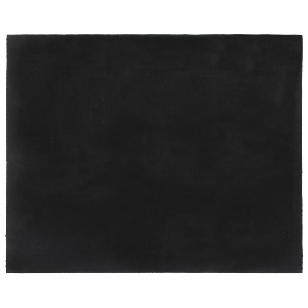 vidaXL Wycieraczka, ciemnoszara, 80x100 cm, włókno kokosowe, tuftowana