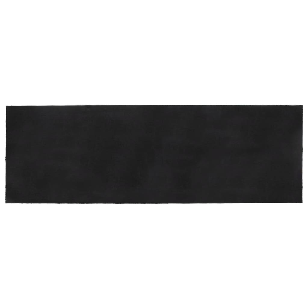 vidaXL Wycieraczka, ciemnoszara, 100x300cm, włókno kokosowe, tuftowana