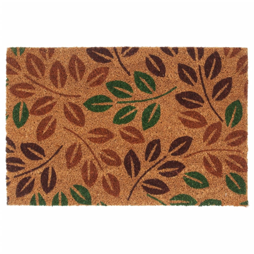 vidaXL Wycieraczka, naturalna, 40x60 cm, włókno kokosowe, tuftowana