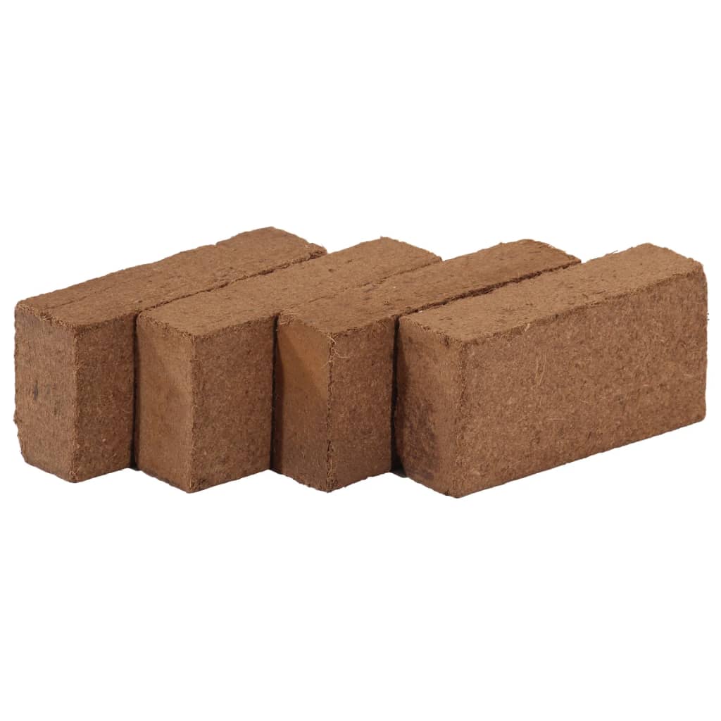 vidaXL Kostki włókna kokosowego, 650 g x 12 szt., łącznie 7,8 kg