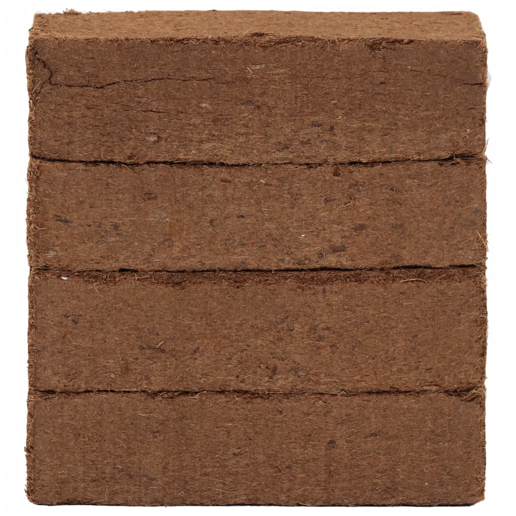 vidaXL Kostki włókna kokosowego, 650 g x 12 szt., łącznie 7,8 kg