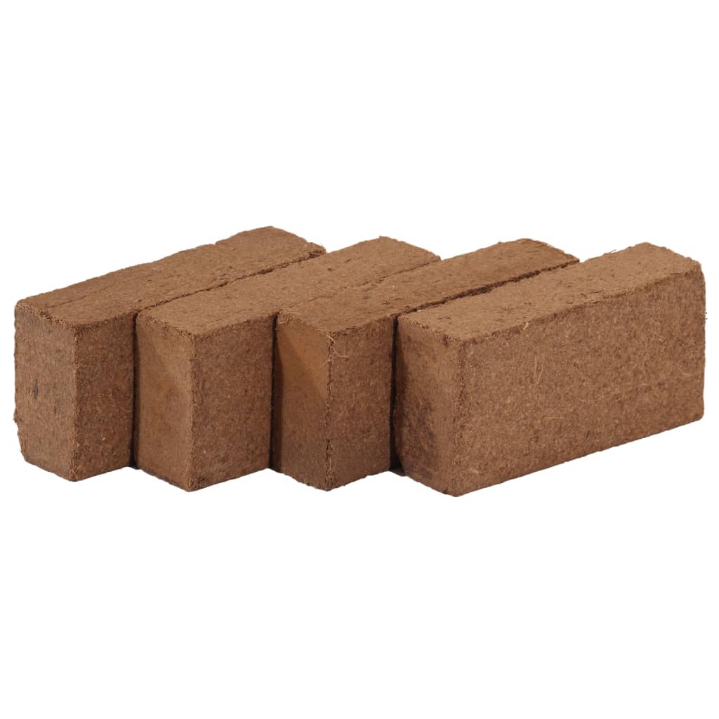 vidaXL Kostki włókna kokosowego, 650 g x 24 szt., łącznie 15,6 kg