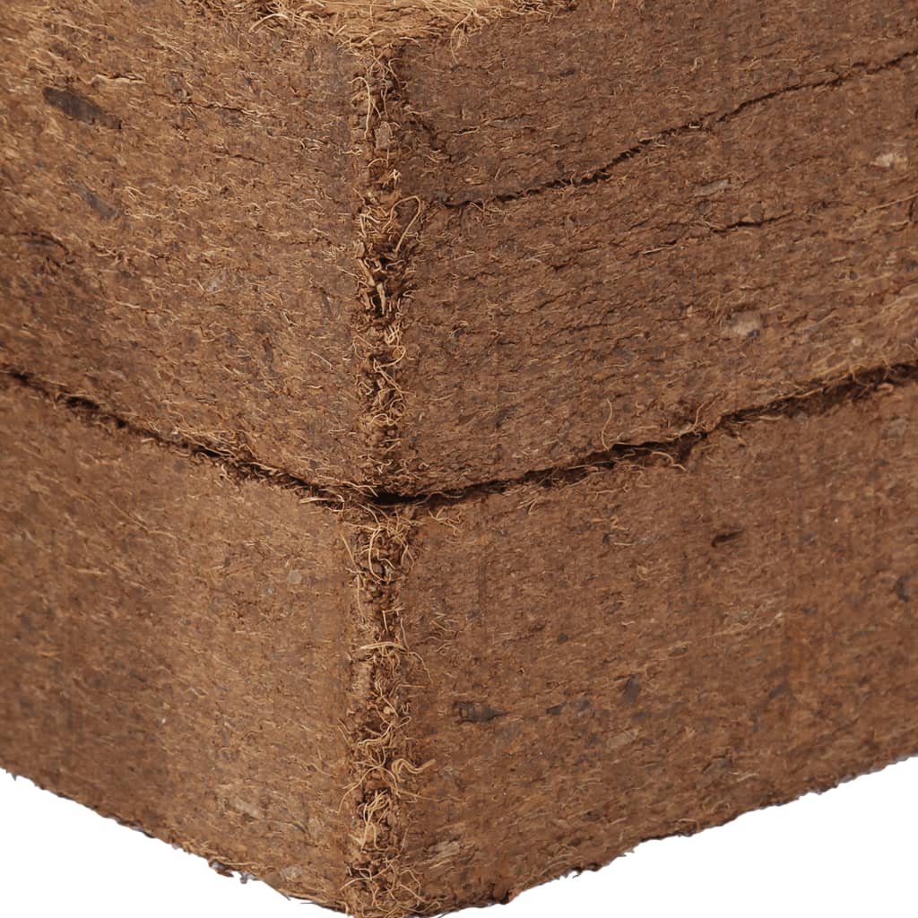 vidaXL Kostki włókna kokosowego, 650 g x 24 szt., łącznie 15,6 kg