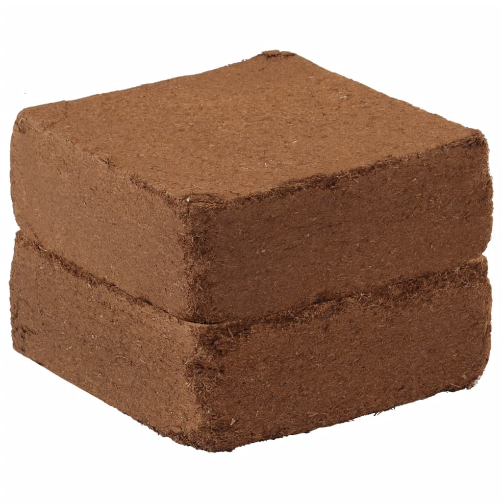 vidaXL Kostki włókna kokosowego, 5 kg x 5 szt., łącznie 25 kg