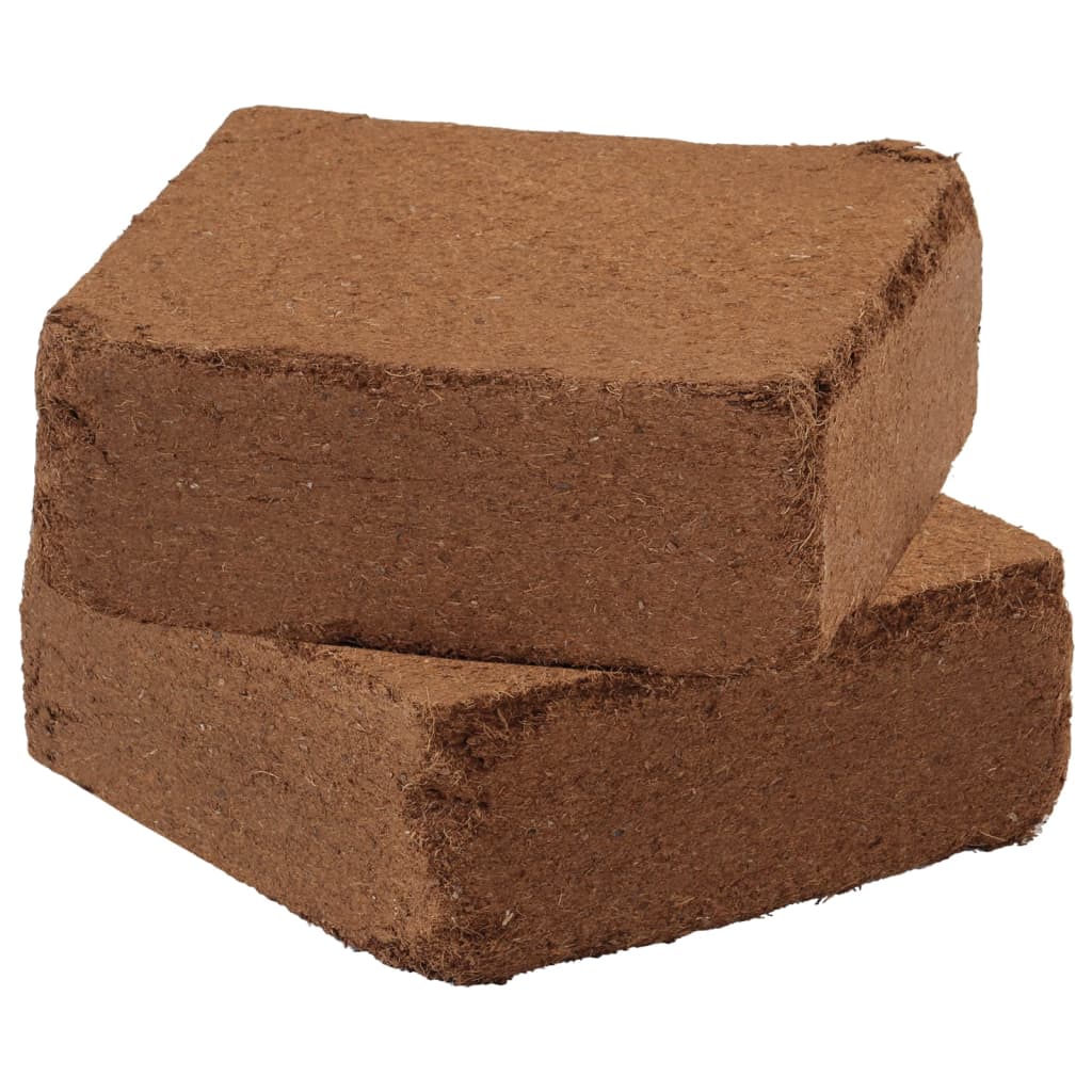 vidaXL Kostki włókna kokosowego, 5 kg x 5 szt., łącznie 25 kg
