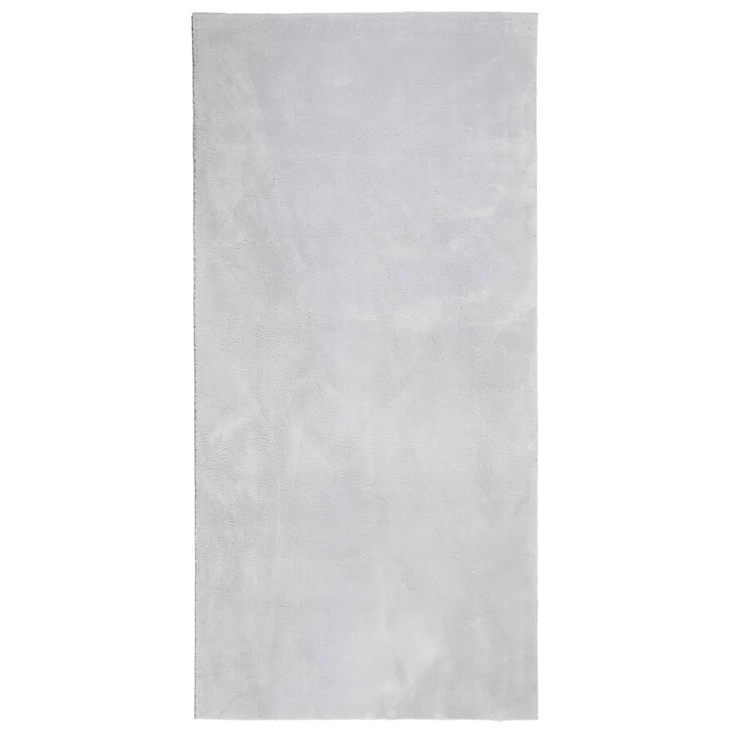 vidaXL Dywan HUARTE z krótkim włosiem, szary, 100x200 cm