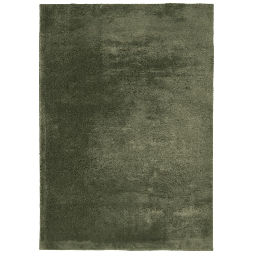 vidaXL Dywan HUARTE z krótkim włosiem, zielony, 200x280 cm
