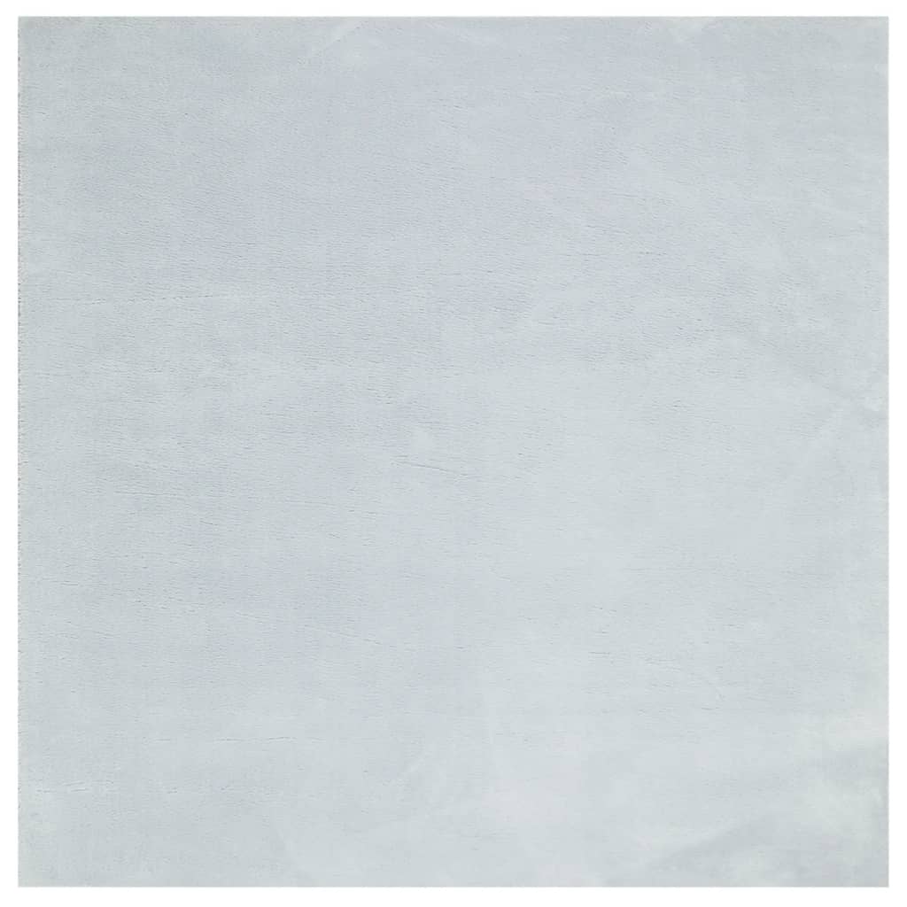 vidaXL Dywan HUARTE z krótkim włosiem, niebieski, 160x160 cm