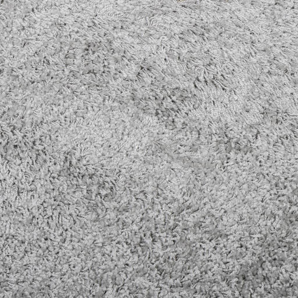 vidaXL Dywan z długim włosiem PAMPLONA, szary, 80x250 cm