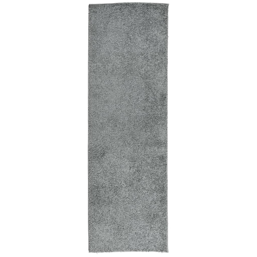 vidaXL Dywan z długim włosiem PAMPLONA, zielony, 80x250 cm