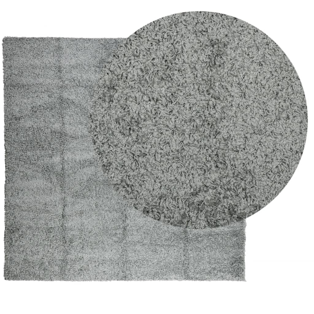 vidaXL Dywan z długim włosiem PAMPLONA, zielony, 160x160 cm