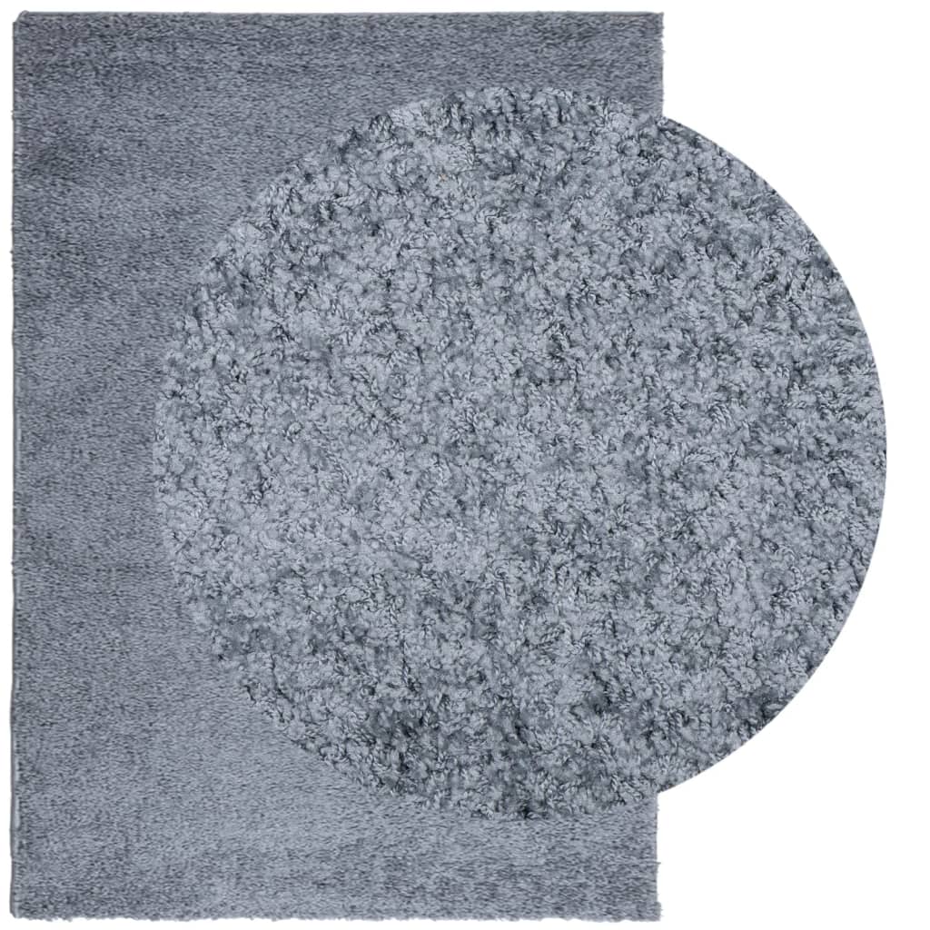 vidaXL Dywan z długim włosiem PAMPLONA, niebieski, 200x280 cm