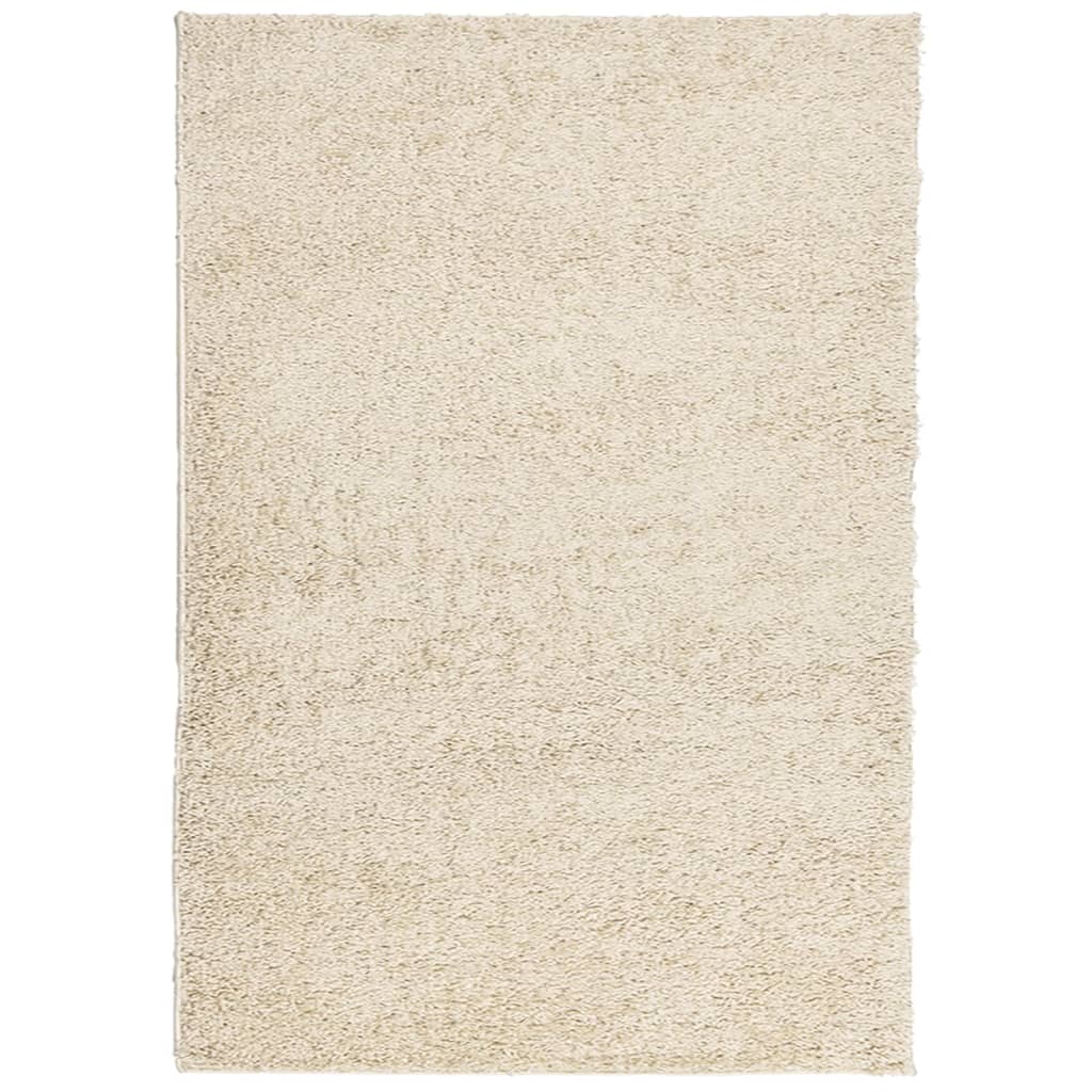 vidaXL Dywan z długim włosiem PAMPLONA, złoty, 120x170 cm