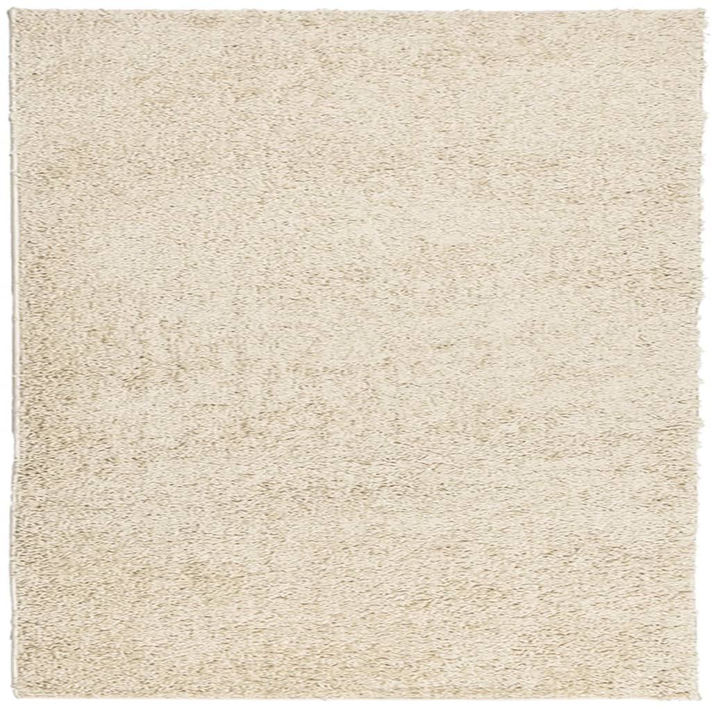 vidaXL Dywan z długim włosiem PAMPLONA, złoty, 160x160 cm