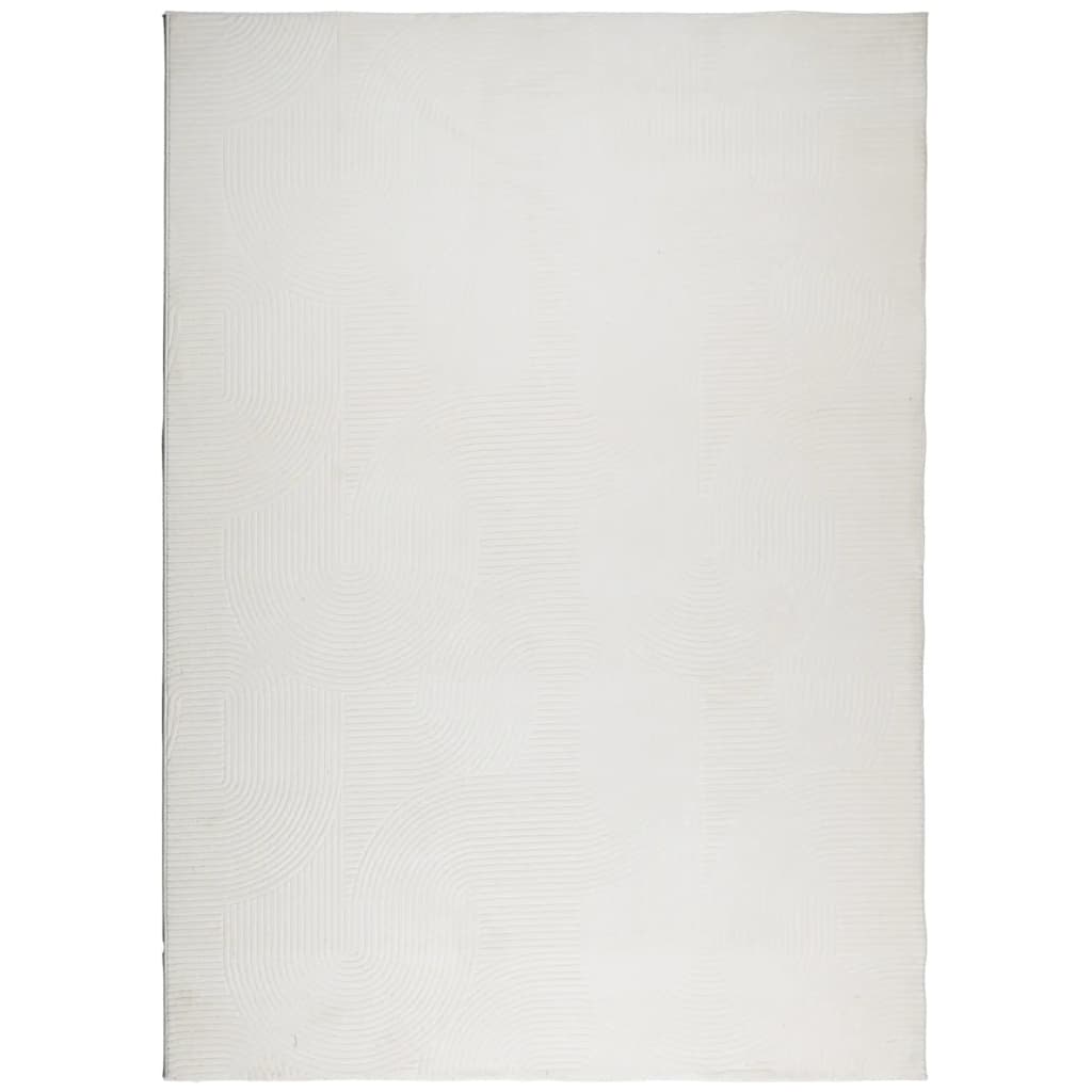 vidaXL Dywan IZA z krótkim włosiem, kremowy, 200x280 cm