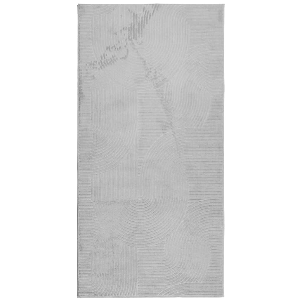vidaXL Dywan IZA z krótkim włosiem, szary, 100x200 cm