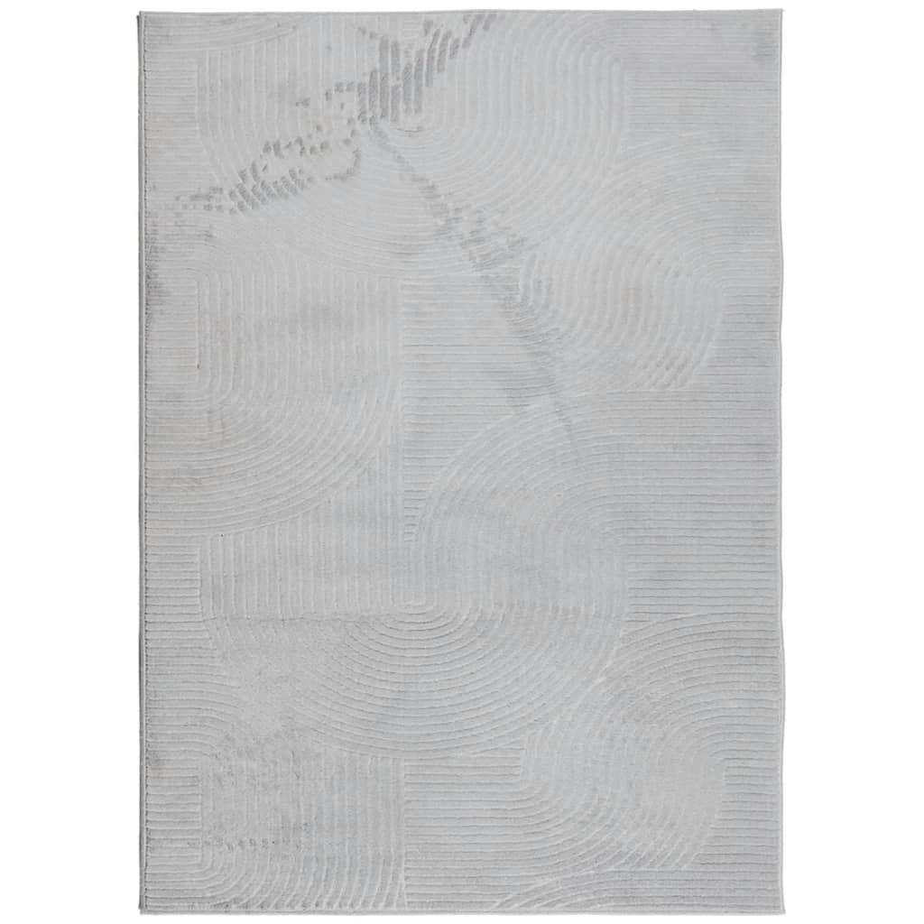 vidaXL Dywan IZA z krótkim włosiem, szary, 200x280 cm