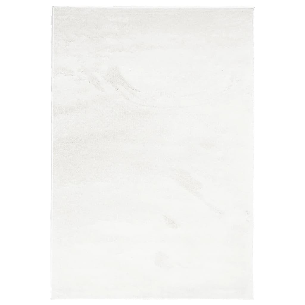 vidaXL Dywan OVIEDO z krótkim włosiem, kremowy, 200x280 cm
