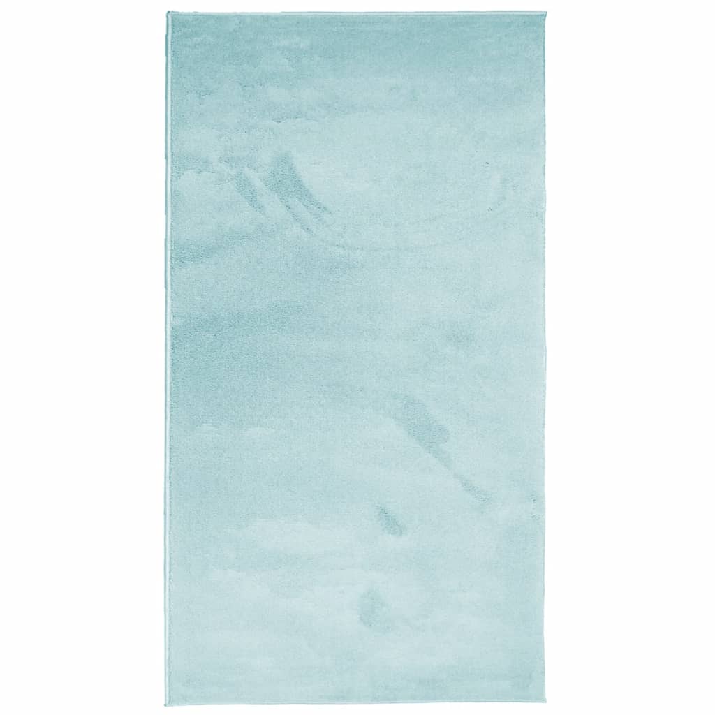 vidaXL Dywan OVIEDO z krótkim włosiem, zielony, 60x110 cm