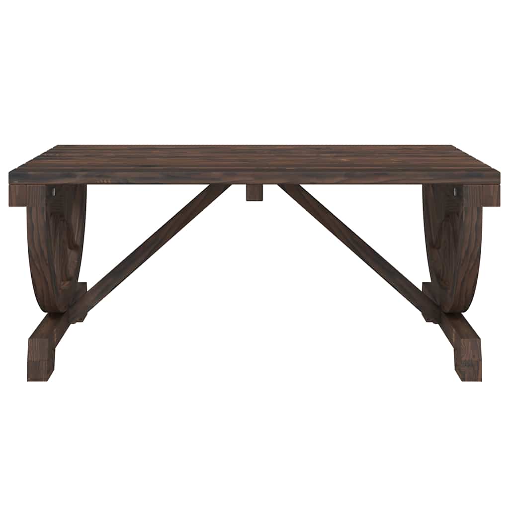 vidaXL Ogrodowy stolik kawowy, 90x50x40 cm, lite drewno jodłowe