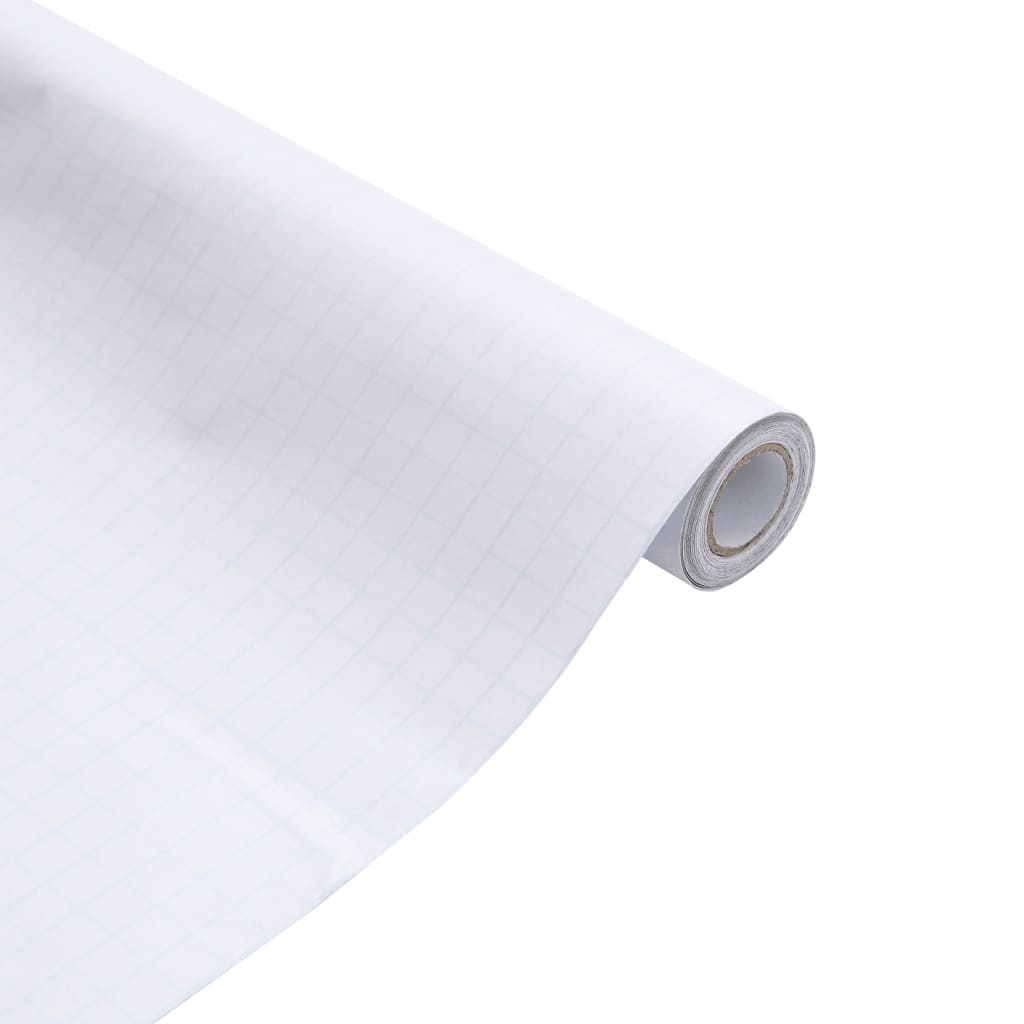 vidaXL Folia okienna, matowa, szara, 45x1000 cm, PVC