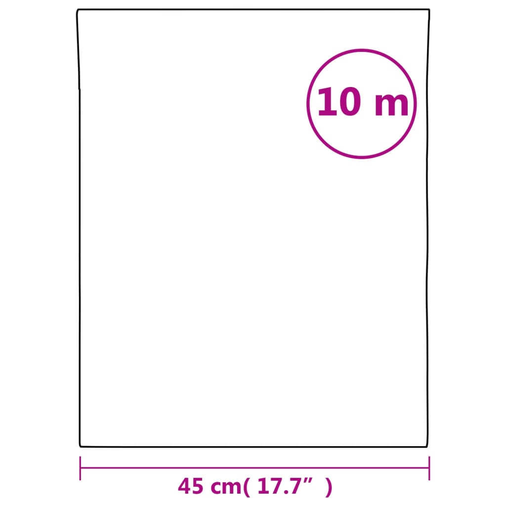 vidaXL Folia okienna, matowa, szara, 45x1000 cm, PVC