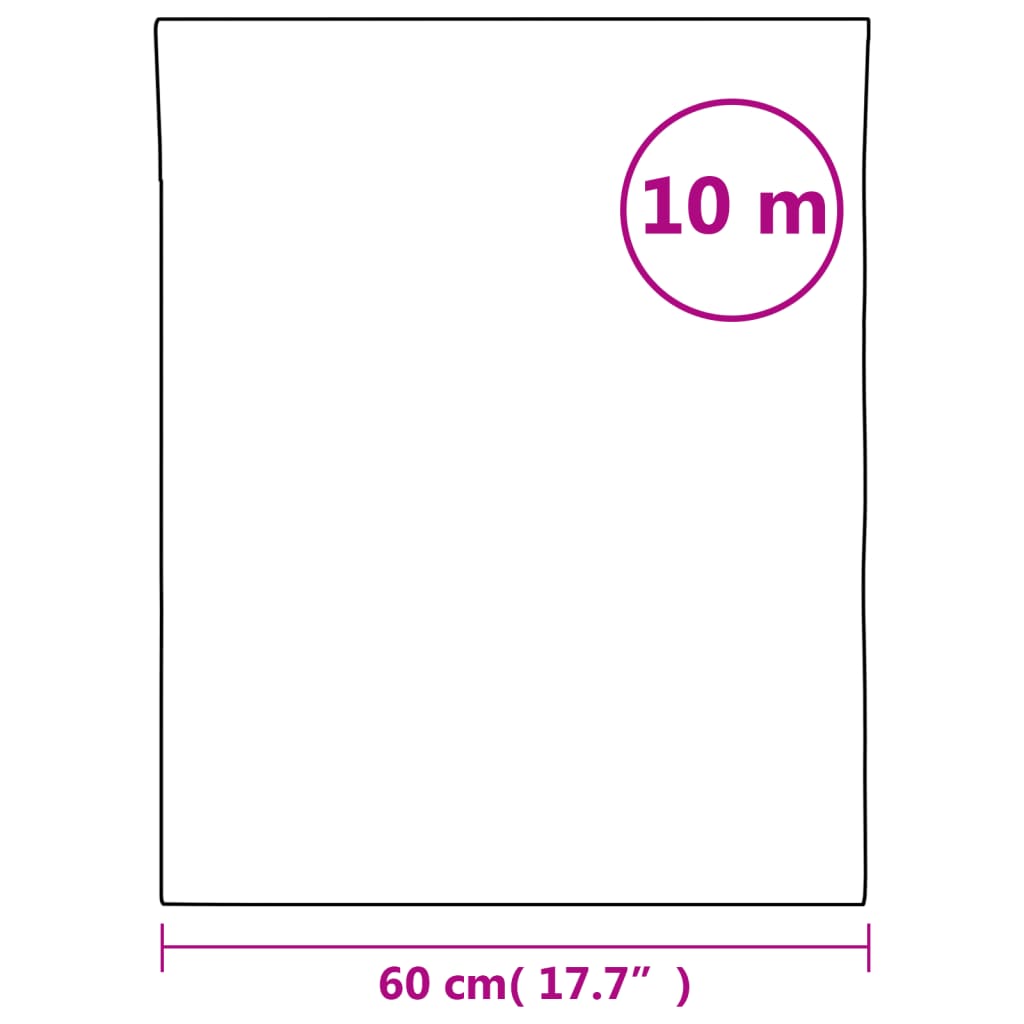 vidaXL Folia okienna, matowa, szara, 60x1000 cm, PVC