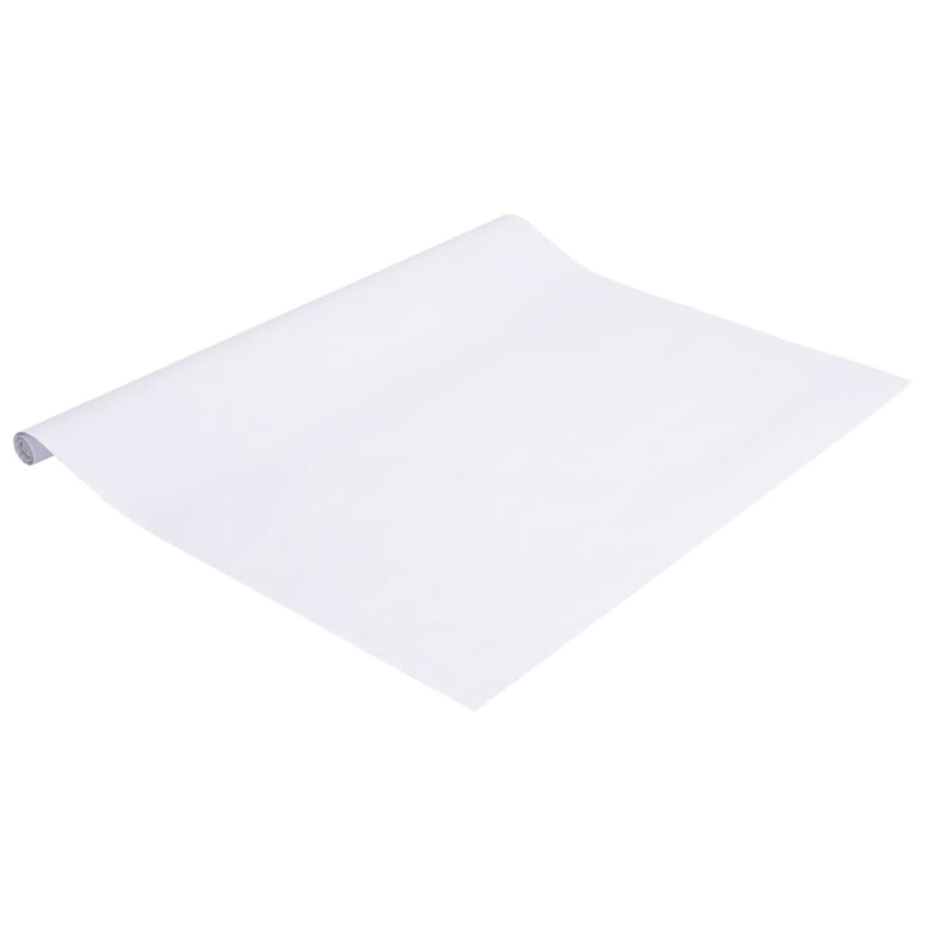 vidaXL Folia okienna, matowa, biała, 45x1000 cm, PVC