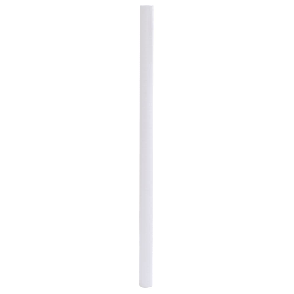 vidaXL Folia okienna, matowa, biała, 45x1000 cm, PVC