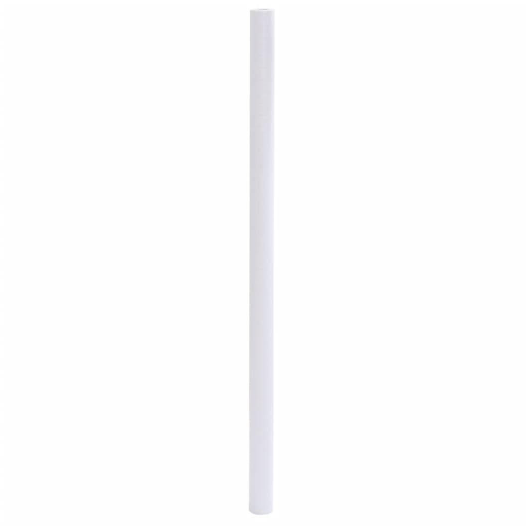 vidaXL Folia okienna matowa biała 90x500 cm PVC