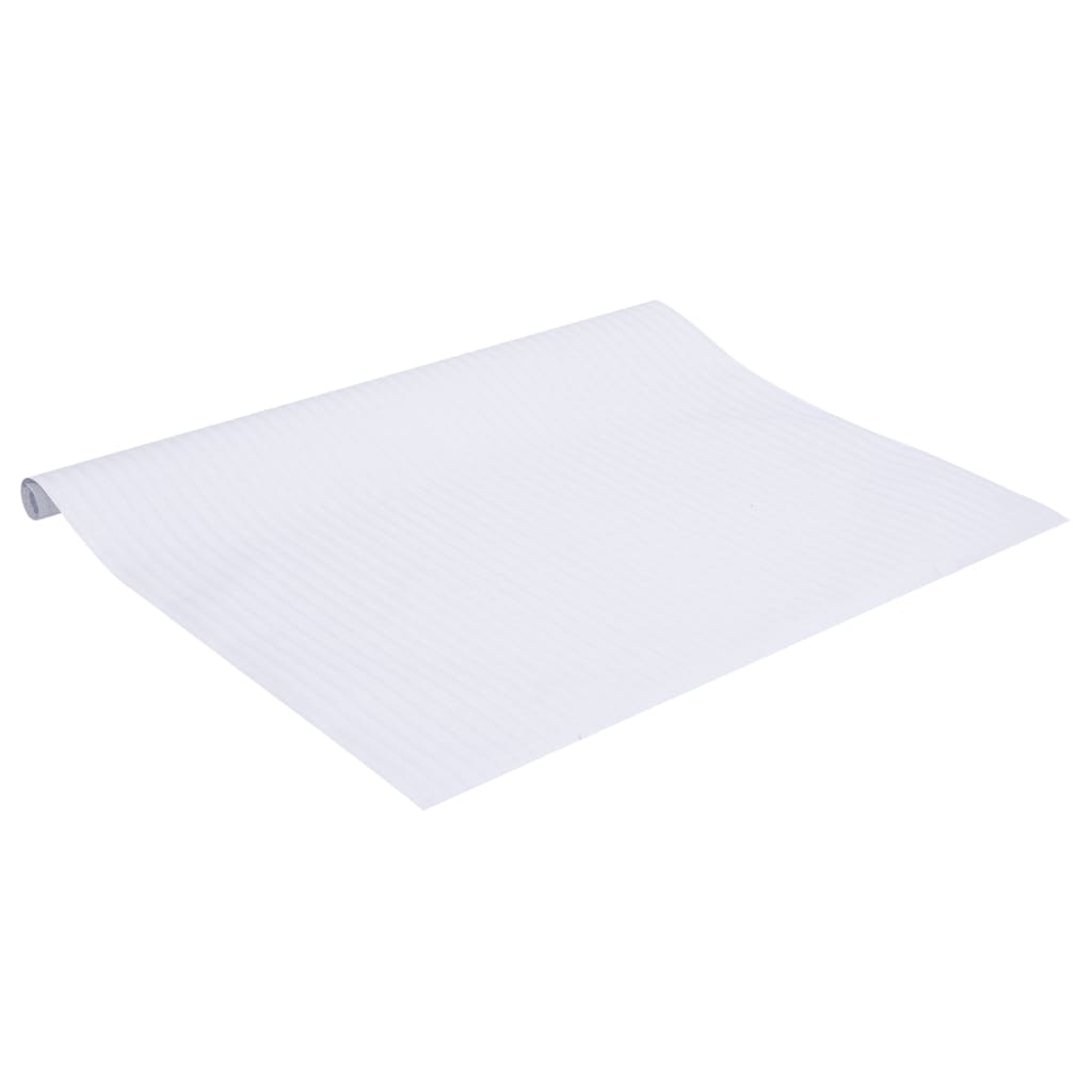 vidaXL Folia okienna, matowa, w paski, 45x500 cm, PVC