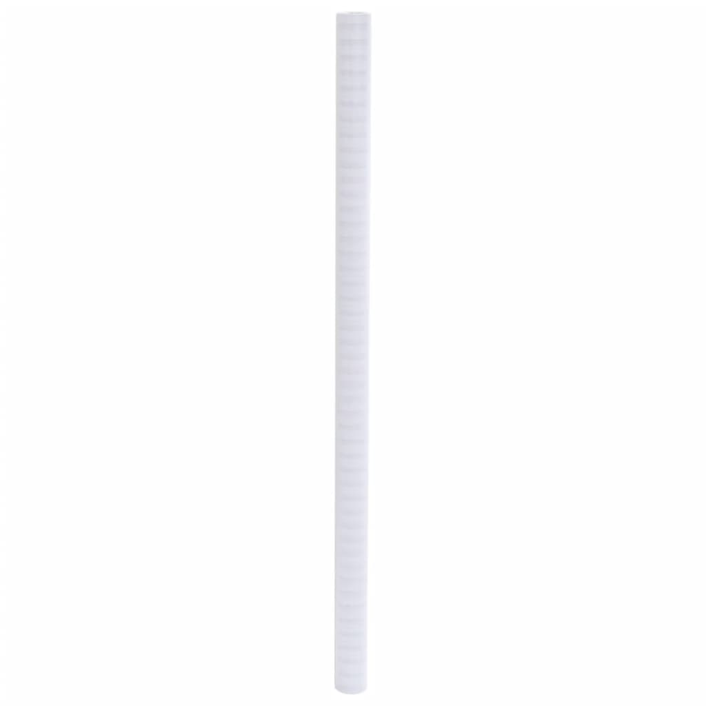 vidaXL Folia okienna, matowa, w paski, 45x500 cm, PVC