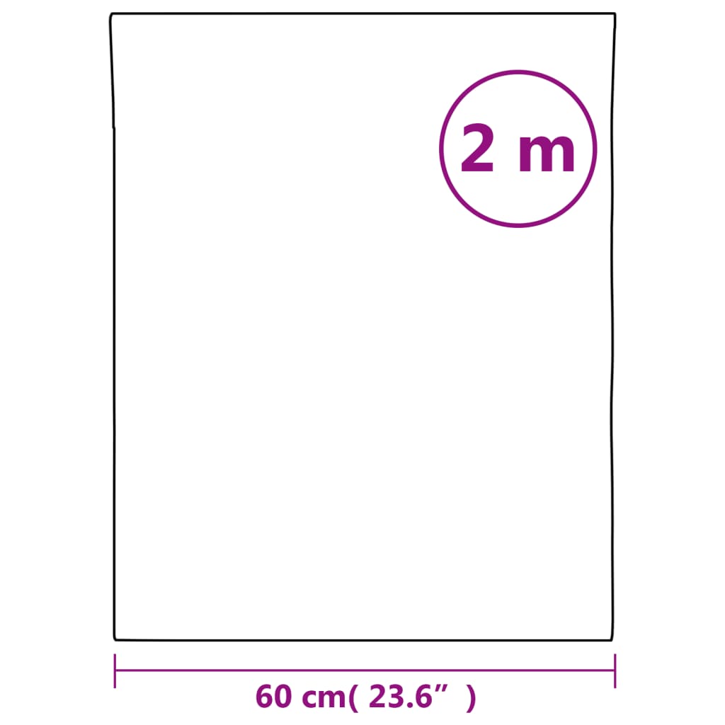 vidaXL Folie lustrzane, 2 szt., samoprzylepne, 60x200 cm, PET