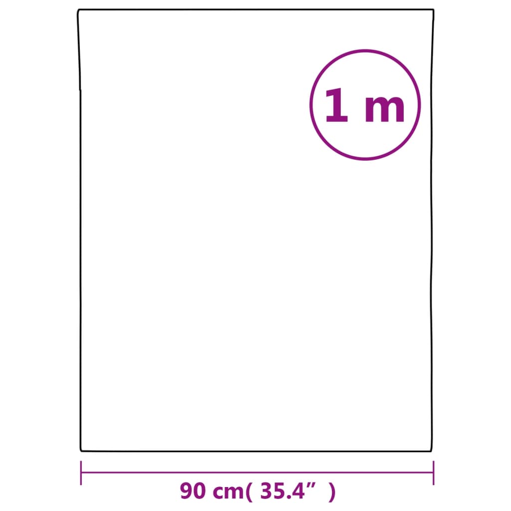 vidaXL Folie lustrzane, 2 szt., samoprzylepne, 90x100 cm, PET