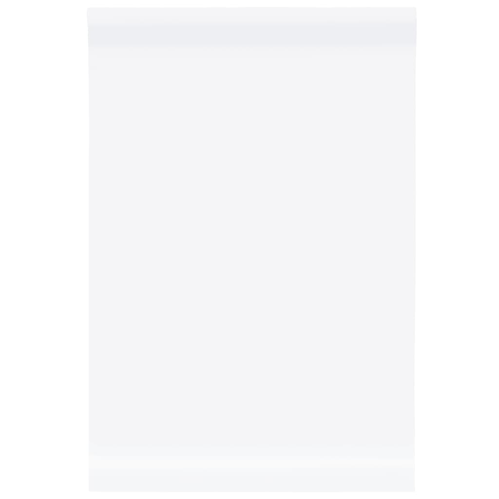 vidaXL Naklejka na meble samoprzylepna matowa biała 90x500 cm PVC