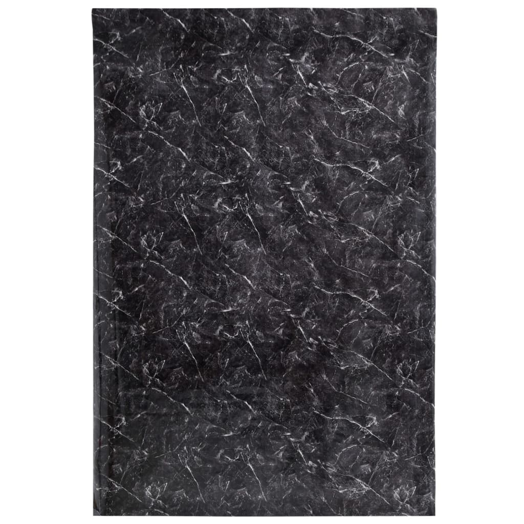vidaXL Samoprzylepna okleina meblowa, marmurowa czerń, 90x500 cm, PVC