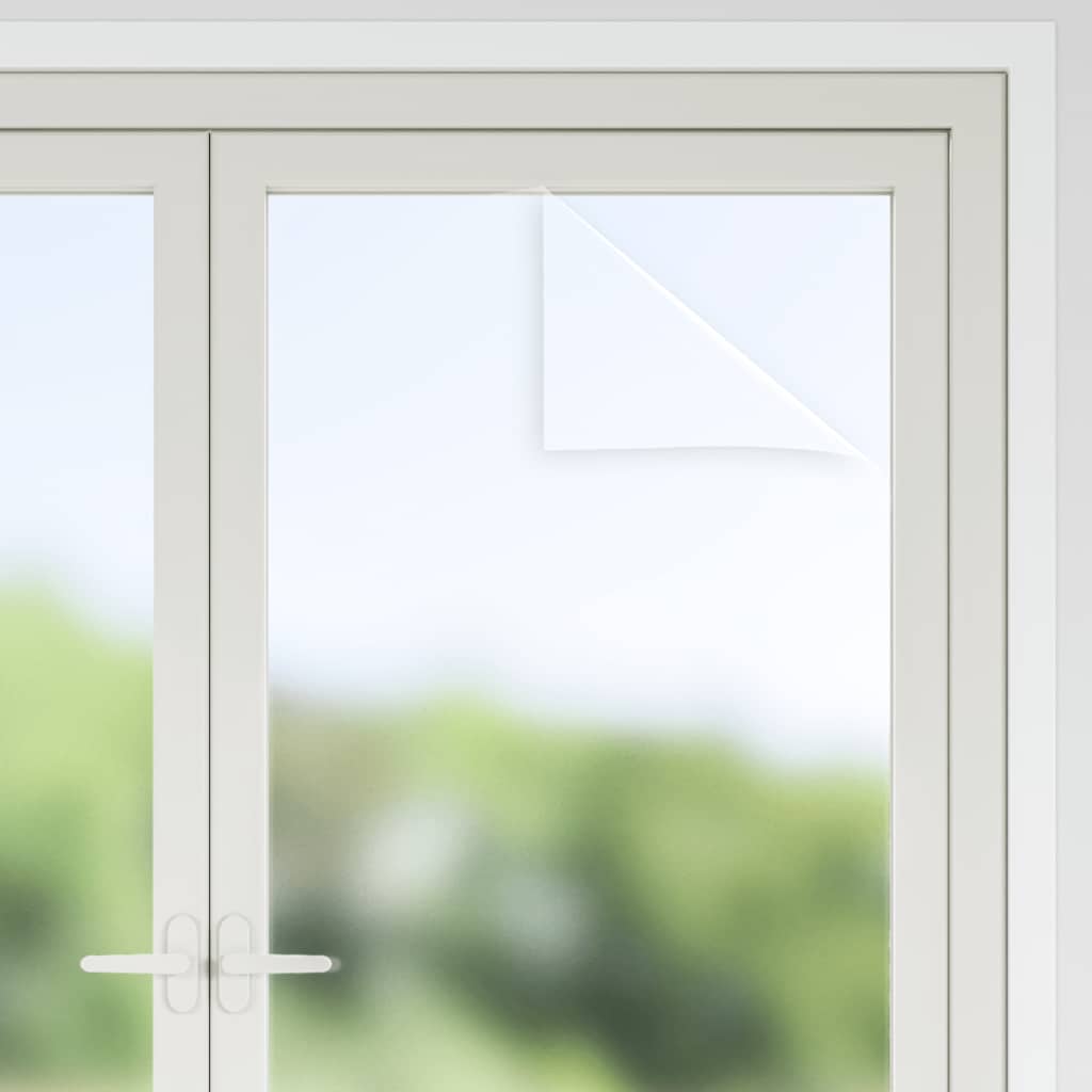vidaXL Folie okienne, 5 szt., matowe szare, PVC