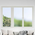 vidaXL Folie okienne, 3 szt., matowe szare, PVC