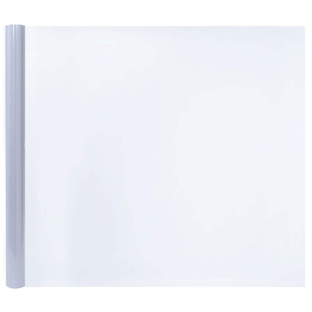 vidaXL Folie okienne, 5 szt., matowe szare, PVC