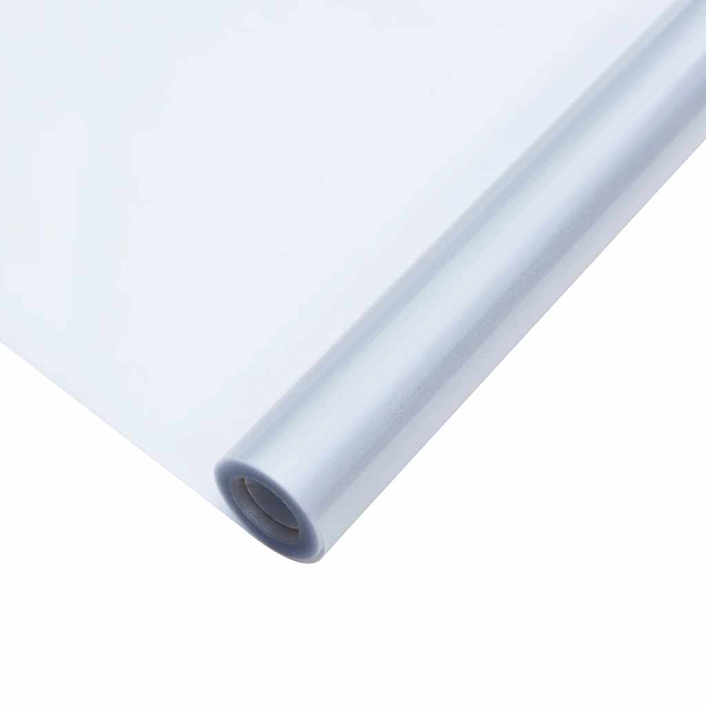 vidaXL Folie okienne, 3 szt., matowe szare, PVC